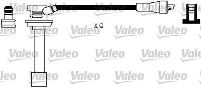 Комплект проводов зажигания VALEO 346537 для SUZUKI X-90
