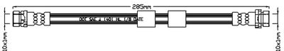 Brake Hose JURATEK JBH1184