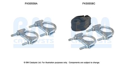 Монтажен комплект, изпускателна тръба BM Catalysts FK50558