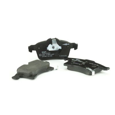 BREMSBELAGSATZ SCHEIBENBREMSE DELPHI LP1861 38