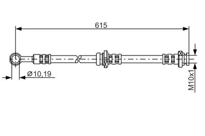 BOSCH Bremsschlauch