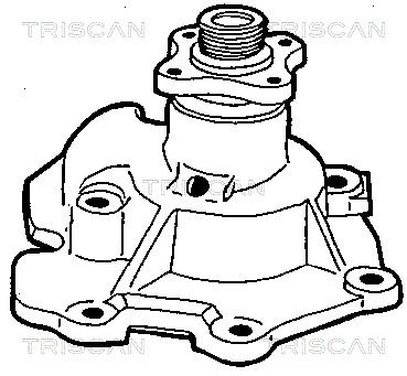 POMPă DE APă RăCIRE MOTOR TRISCAN 860016835 1
