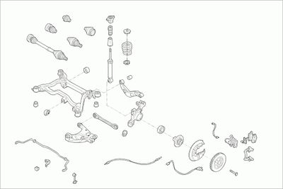RADAUFHäNGUNG SACHS AUDIA4B6RS013