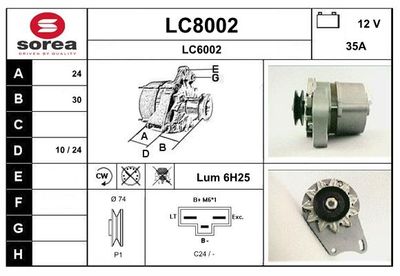 GENERATOR SNRA LC8002