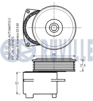 INTINZATOR CUREA CUREA DISTRIBUTIE RUVILLE 540545 1