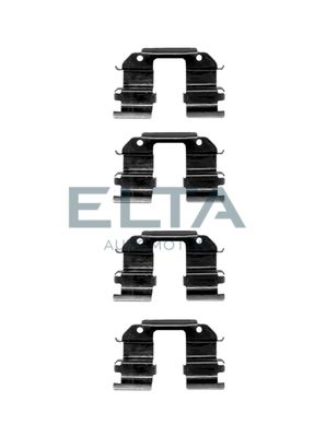 Комплектующие, колодки дискового тормоза ELTA AUTOMOTIVE EA8634 для CHEVROLET MATIZ