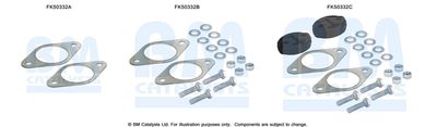 Montážní sada, výfuková trubka BM CATALYSTS FK50332