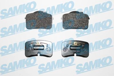 Комплект тормозных колодок, дисковый тормоз SAMKO 5SP476 для AUDI V8