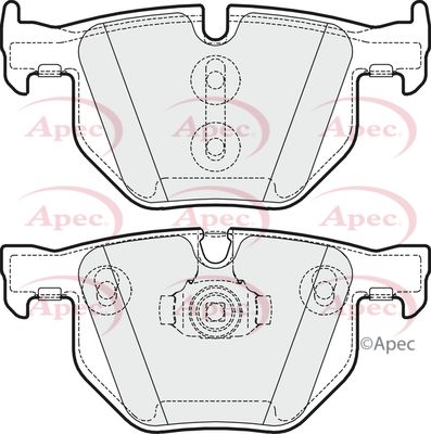 Brake Pad Set APEC PAD1643