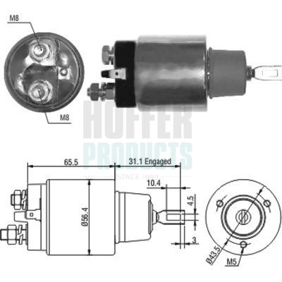 SOLENOID ELECTROMOTOR