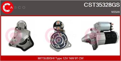Стартер CASCO CST35328GS для NISSAN NOTE