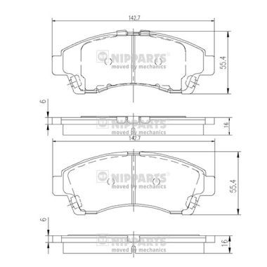 SET PLACUTE FRANA FRANA DISC