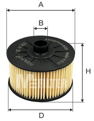 FILTRU ULEI MFILTER