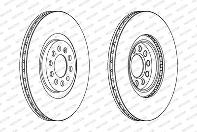 DISC FRANA FERODO DDF1118C 1