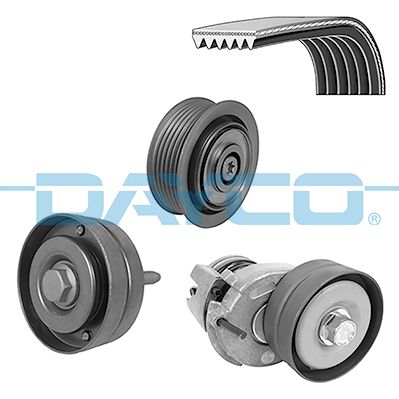 SET CUREA TRANSMISIE CU CANELURI