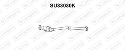 Катализатор VENEPORTE SU83030K для SUBARU LEGACY