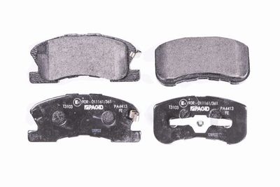Комплект тормозных колодок, дисковый тормоз HELLA 8DB 355 017-111 для DAIHATSU YRV