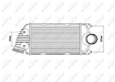 INTERCOOLER COMPRESOR NRF 30187 4