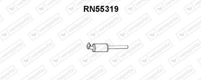 Предглушитель выхлопных газов VENEPORTE RN55319 для RENAULT SAFRANE