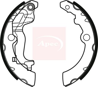 APEC Brake Shoe Set SHU809