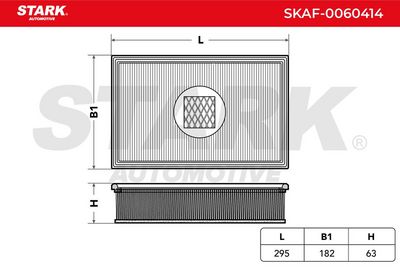 въздушен филтър STARK SKAF-0060414
