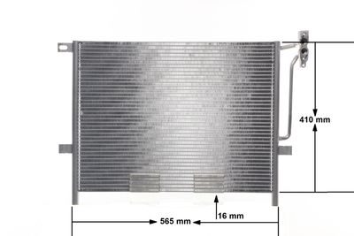 CONDENSATOR CLIMATIZARE MAHLE AC502001S 12