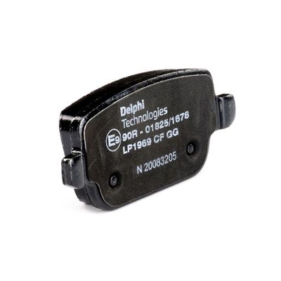 BREMSBELAGSATZ SCHEIBENBREMSE DELPHI LP1969 34