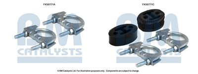Монтажен комплект, изпускателна тръба BM Catalysts FK50771