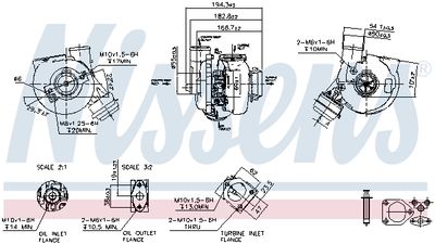 COMPRESOR SISTEM DE SUPRAALIMENTARE NISSENS 93249 5