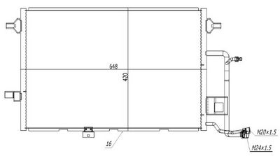 CONDENSATOR CLIMATIZARE