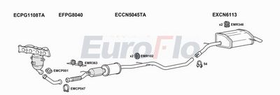 Układ wydechowy EUROFLO CNC5183008A00