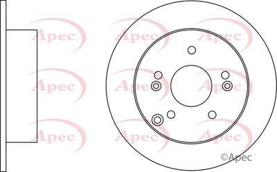 Brake Disc APEC DSK2548