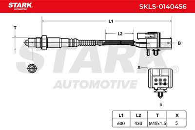 ламбда-сонда STARK SKLS-0140456