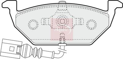 APEC Brake Pad Set, disc brake PAD1109