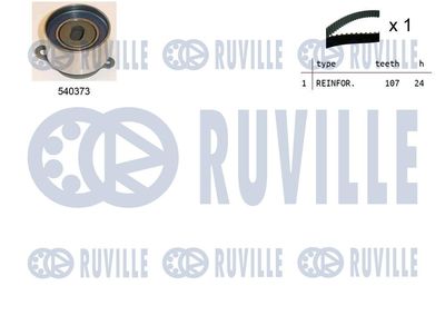 Комплект ремня ГРМ RUVILLE 550467 для HONDA PRELUDE
