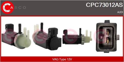 Měnič tlaku, výfukový systém CASCO CPC73012AS