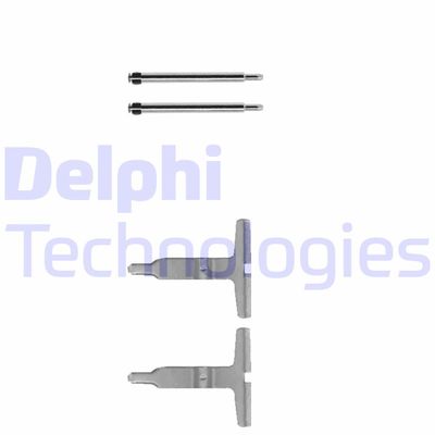 Комплектующие, колодки дискового тормоза DELPHI LX0312 для CHRYSLER SEBRING
