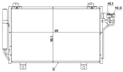 KONDENSATOR KLIMAANLAGE
