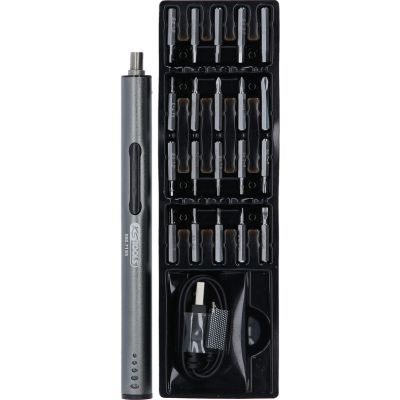 KS Tools 500.7195 Aku šroubovák na jemnou mechaniku, s USB připojením