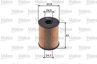 Масляный фильтр VALEO 586516 для ABARTH 500C