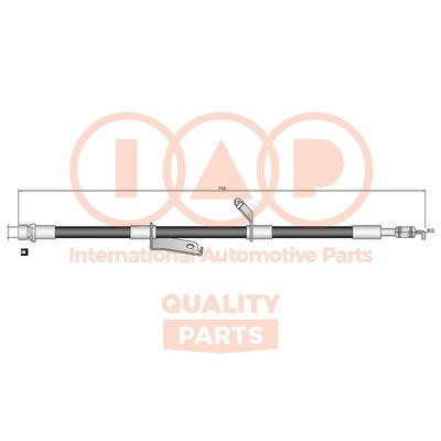 IAP QUALITY PARTS 708-17057 Тормозной шланг для TOYOTA RAV 4 IV (_A4_) 2.0 D (WWA42_) IAP QUALITY PARTS 708-17057 Тормозной шланг для TOYOTA RAV 4 IV (_A4_) 2.0 D (WWA42_)