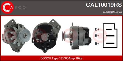GENERATOR / ALTERNATOR CASCO CAL10019RS