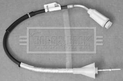 Тросик, cтояночный тормоз BORG & BECK BKB3716 для VOLVO S80