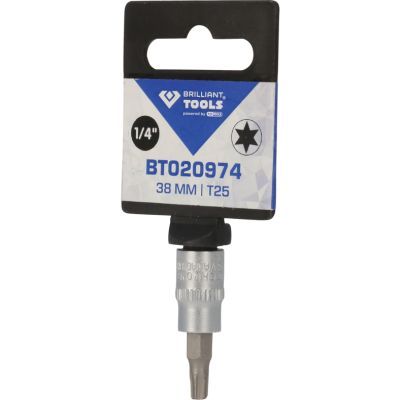 Brilliant - Nástavec TORX vnútorný 1/4", T25