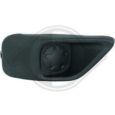 Решетка вентилятора, буфер DIEDERICHS 3486146 для FIAT DOBLO