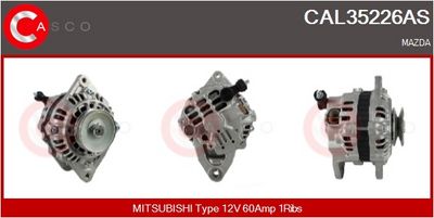 GENERATOR / ALTERNATOR CASCO CAL35226AS