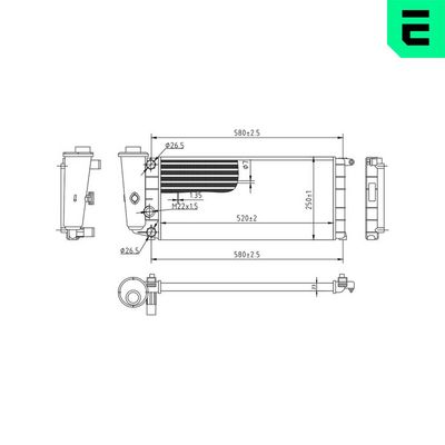 RADIATOR RACIRE MOTOR
