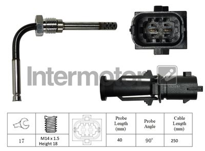 Sensor, exhaust gas temperature Intermotor 27184