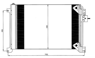 Condensor, airconditioning