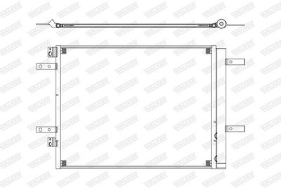 CONDENSATOR CLIMATIZARE WALKER WCD00393 8